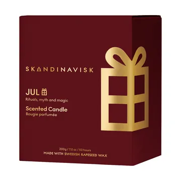 Jul Gold Symbol tuoksukynttilä - 200 g - Skandinavisk