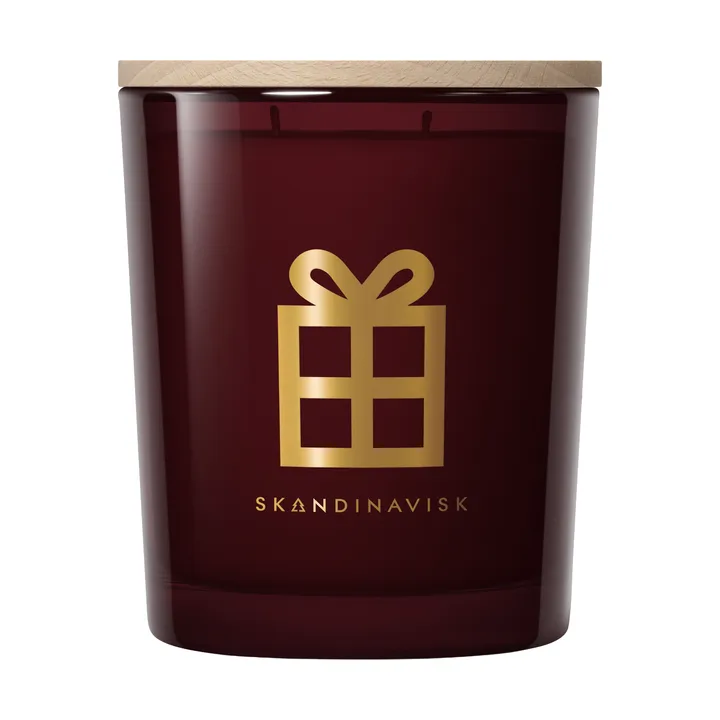 Jul Gold Symbol tuoksukynttilä - 350 g, 2 sydäntä - Skandinavisk