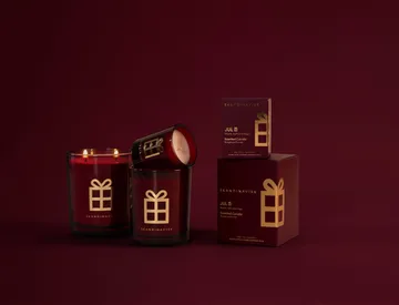 Jul Gold Symbol tuoksukynttilä - 65 g - Skandinavisk