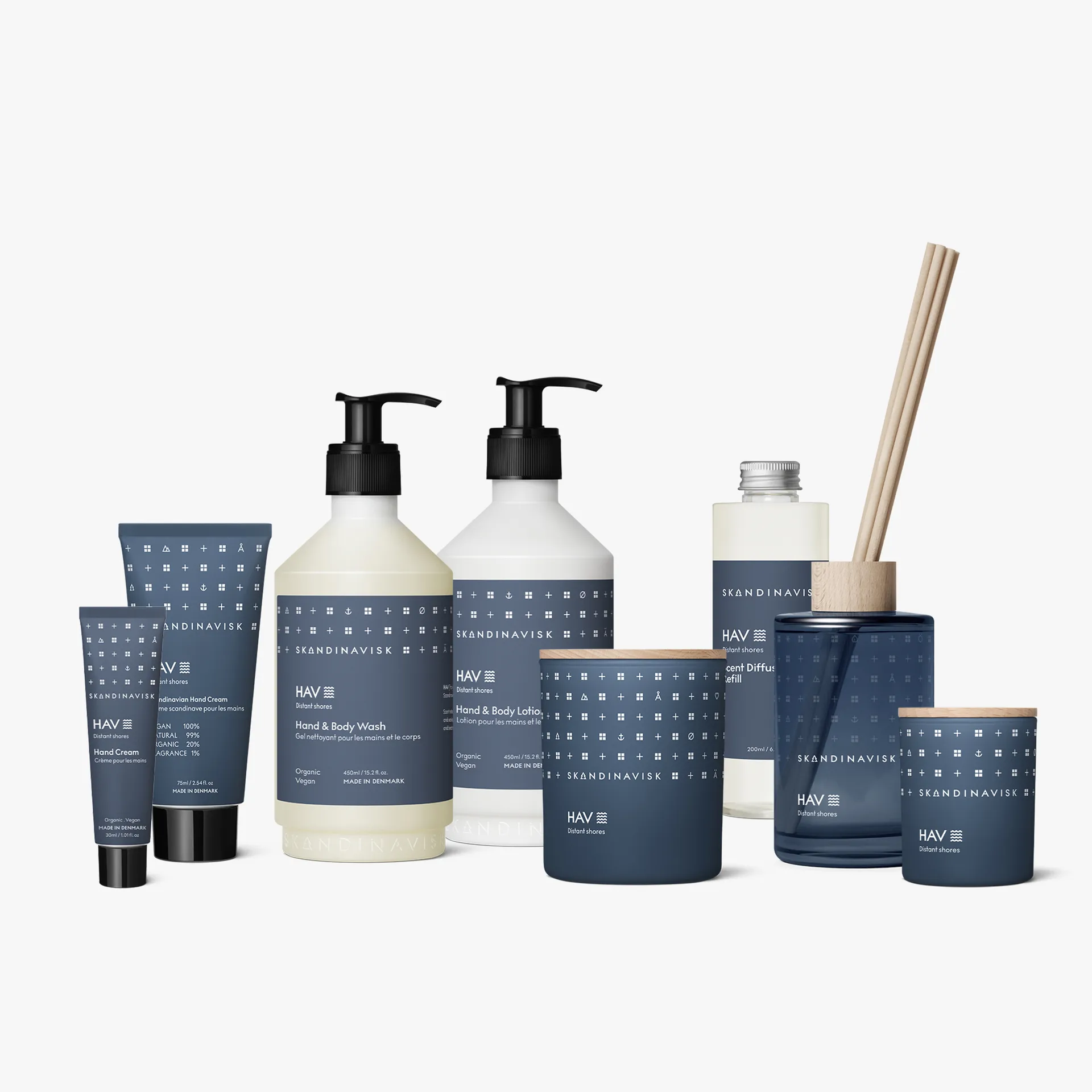 Skandinavisk täyttöpakkaus tuoksutikut 200 ml, Meri Skandinavisk