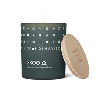 Skog tuoksukynttilä kannella - 65 g - Skandinavisk