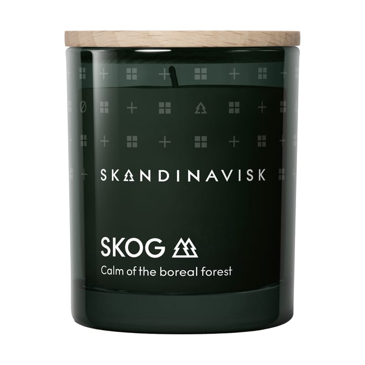 Skog tuoksukynttilä kannella - 65 g - Skandinavisk