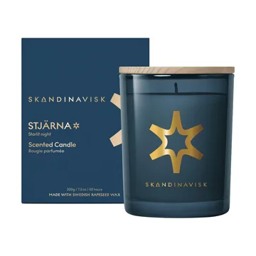 Stjärna Gold Symbol tuoksukynttilä - 200 g - Skandinavisk