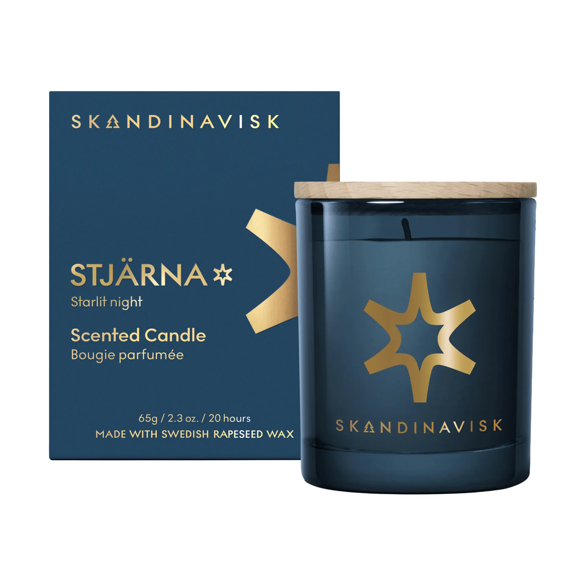 Stjärna Gold Symbol tuoksukynttilä, 65 g Skandinavisk