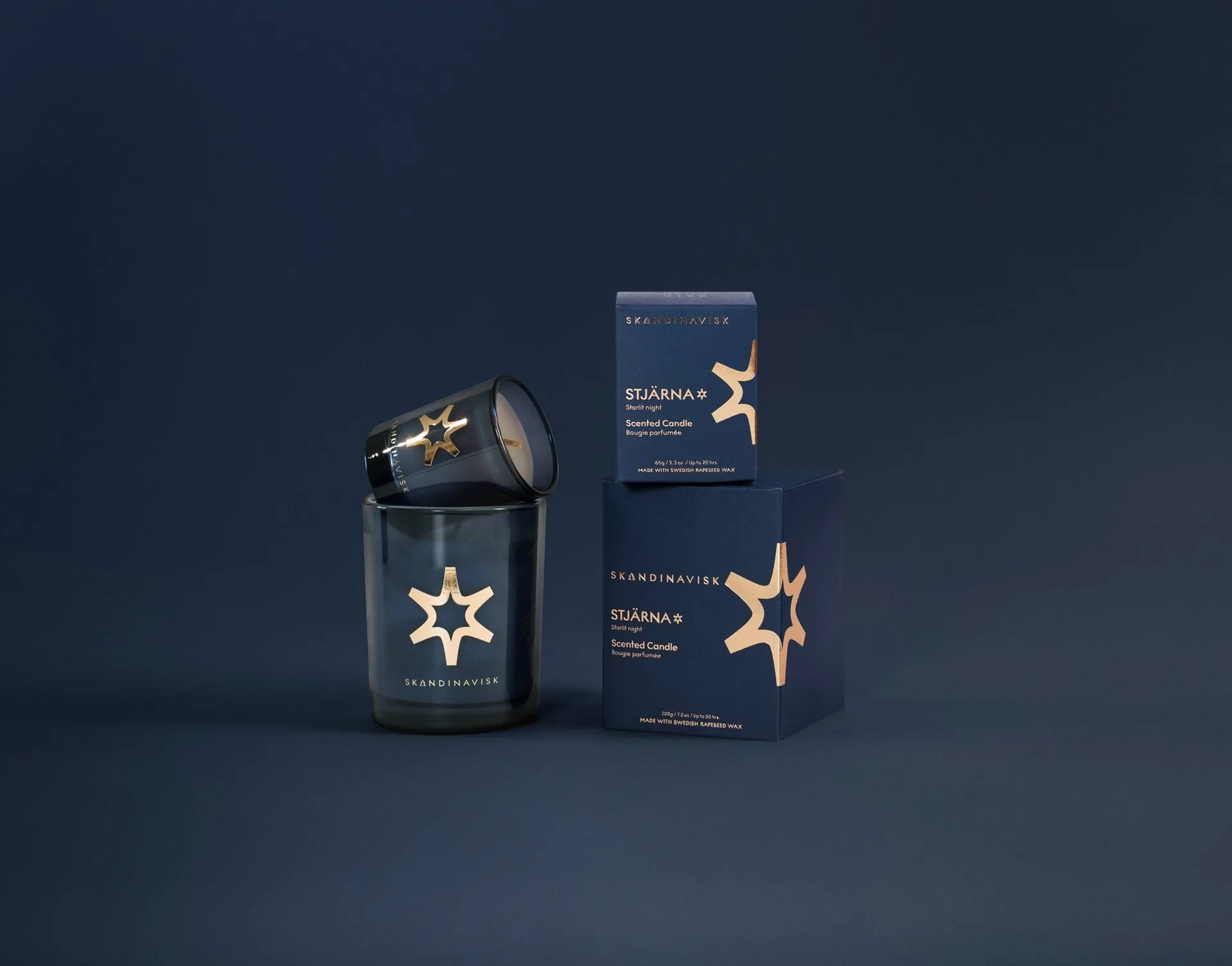 Stjärna Gold Symbol tuoksukynttilä, 65 g Skandinavisk