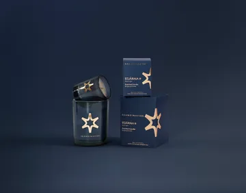 Stjärna Gold Symbol tuoksukynttilä - 65 g - Skandinavisk