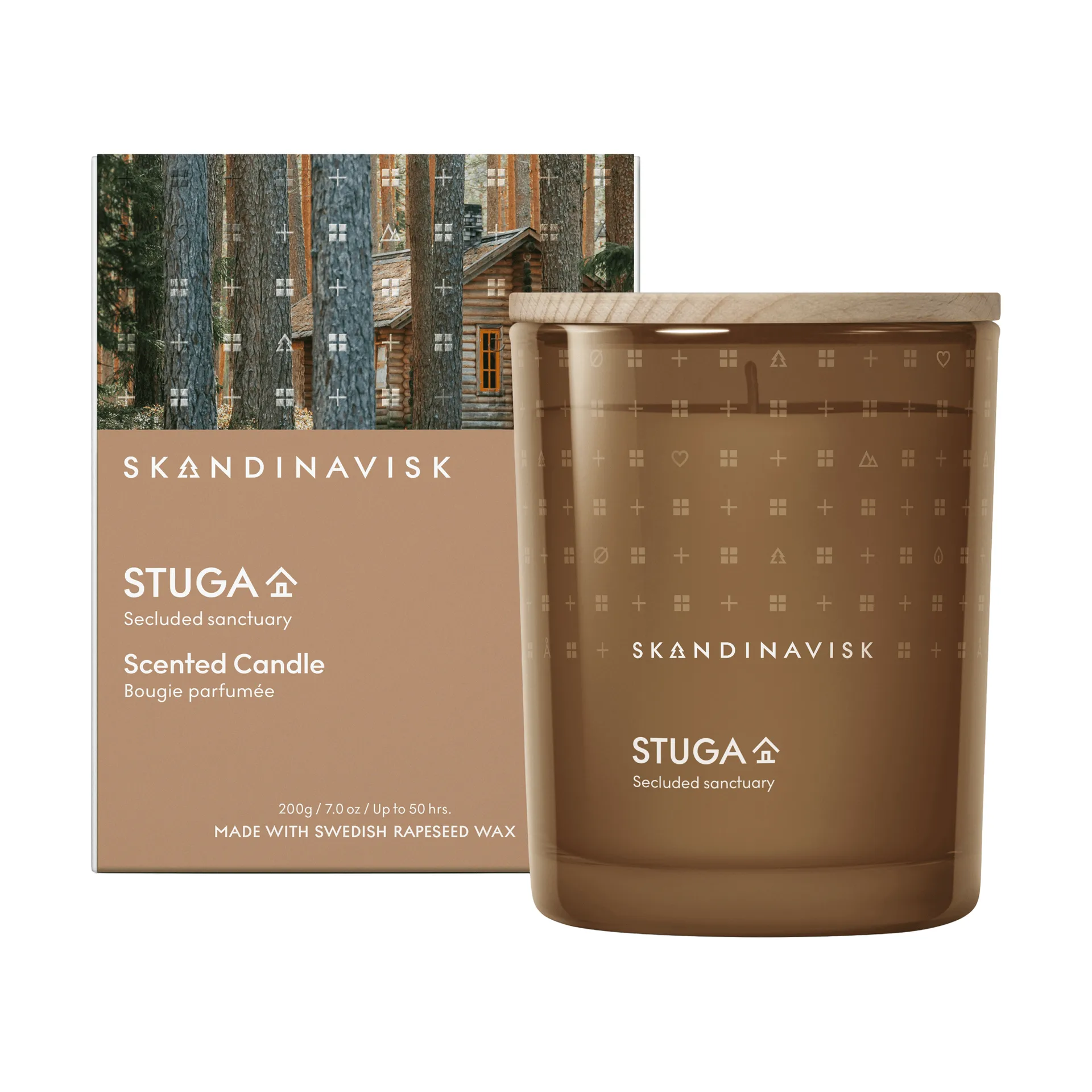 Stuga tuoksukynttilä, 200 g Skandinavisk