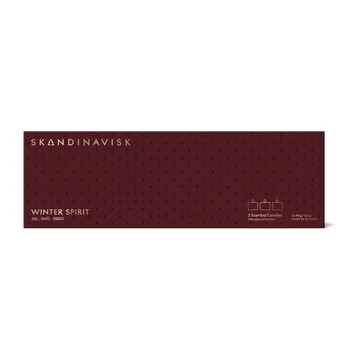 Winter Spirit Mini -kynttilä lahjasetti 3 osaa - 3 x 90 g - Skandinavisk