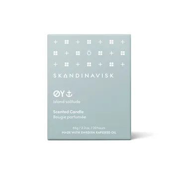 Øy tuoksukynttilä kannella - 65 g - Skandinavisk