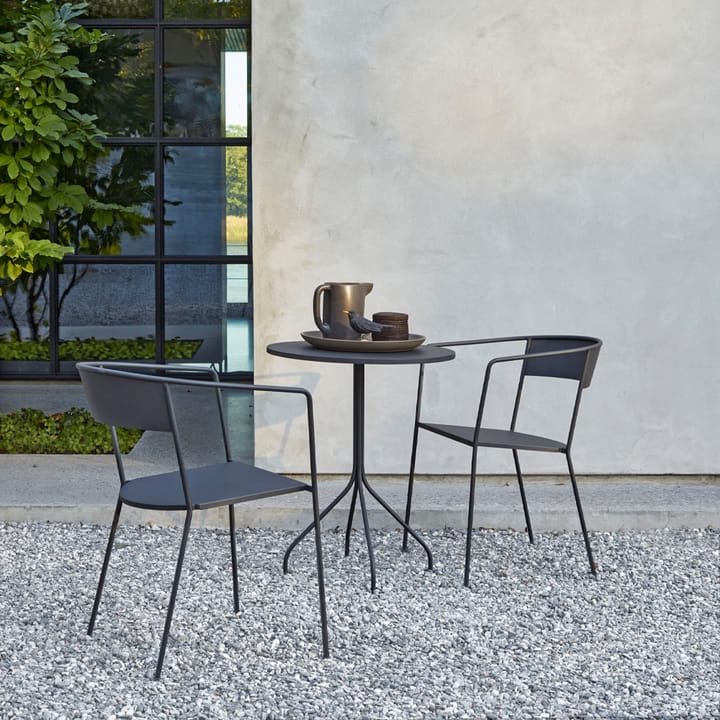 Arholma Small pöytä, Dark grey Skargaarden