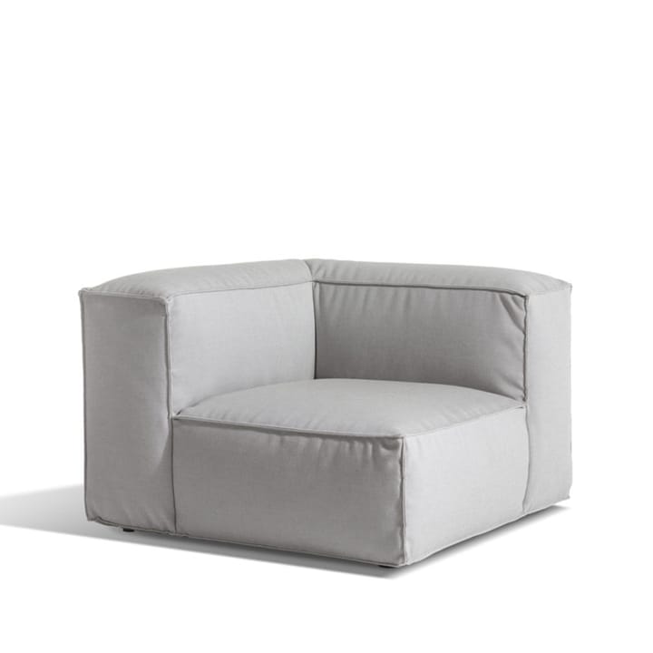 Asker moduulisohva, Sunbrella sling light grey, kulmaosa Skargaarden