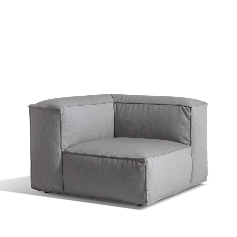 Skargaarden Asker moduulisohva Sunbrella Sling taupe beige, kulmaosa