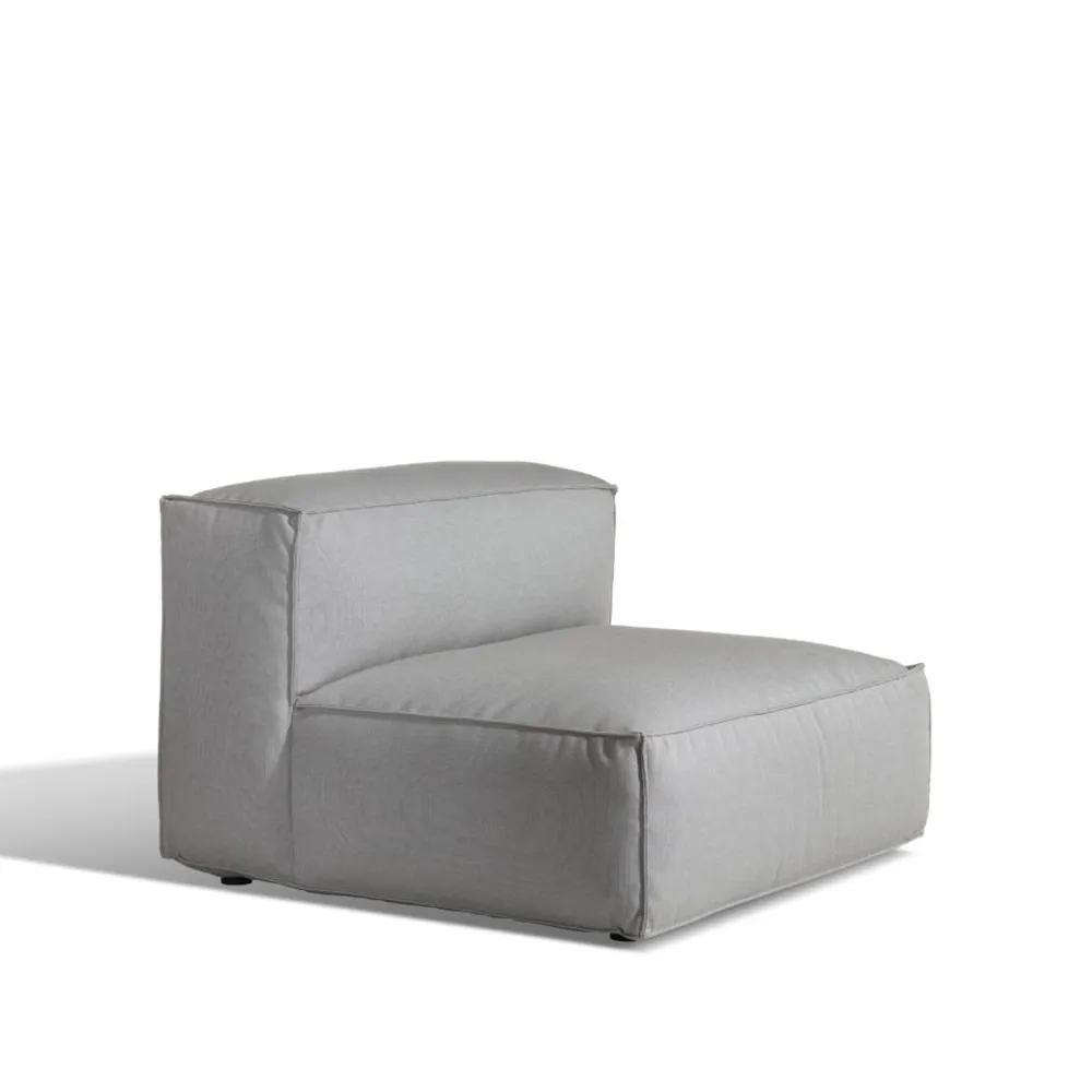 Asker sohvamoduuli, Sunbrella Sling taupe beige, keskiosa large Skargaarden
