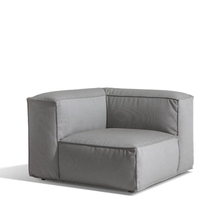 Asker sohvamoduuli - Sunbrella Sling taupe beige, kulmaosa - Skargaarden