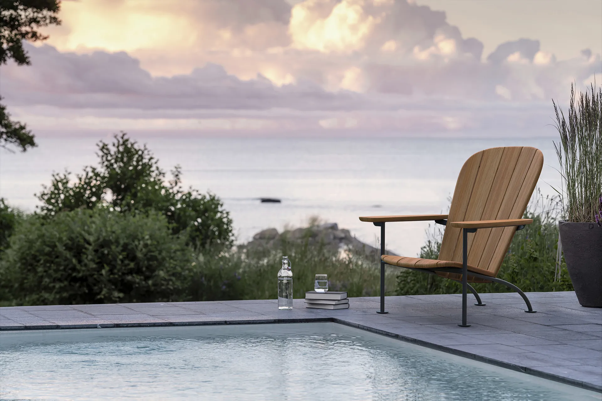 Böste loungetuoli, Tiikki Skargaarden