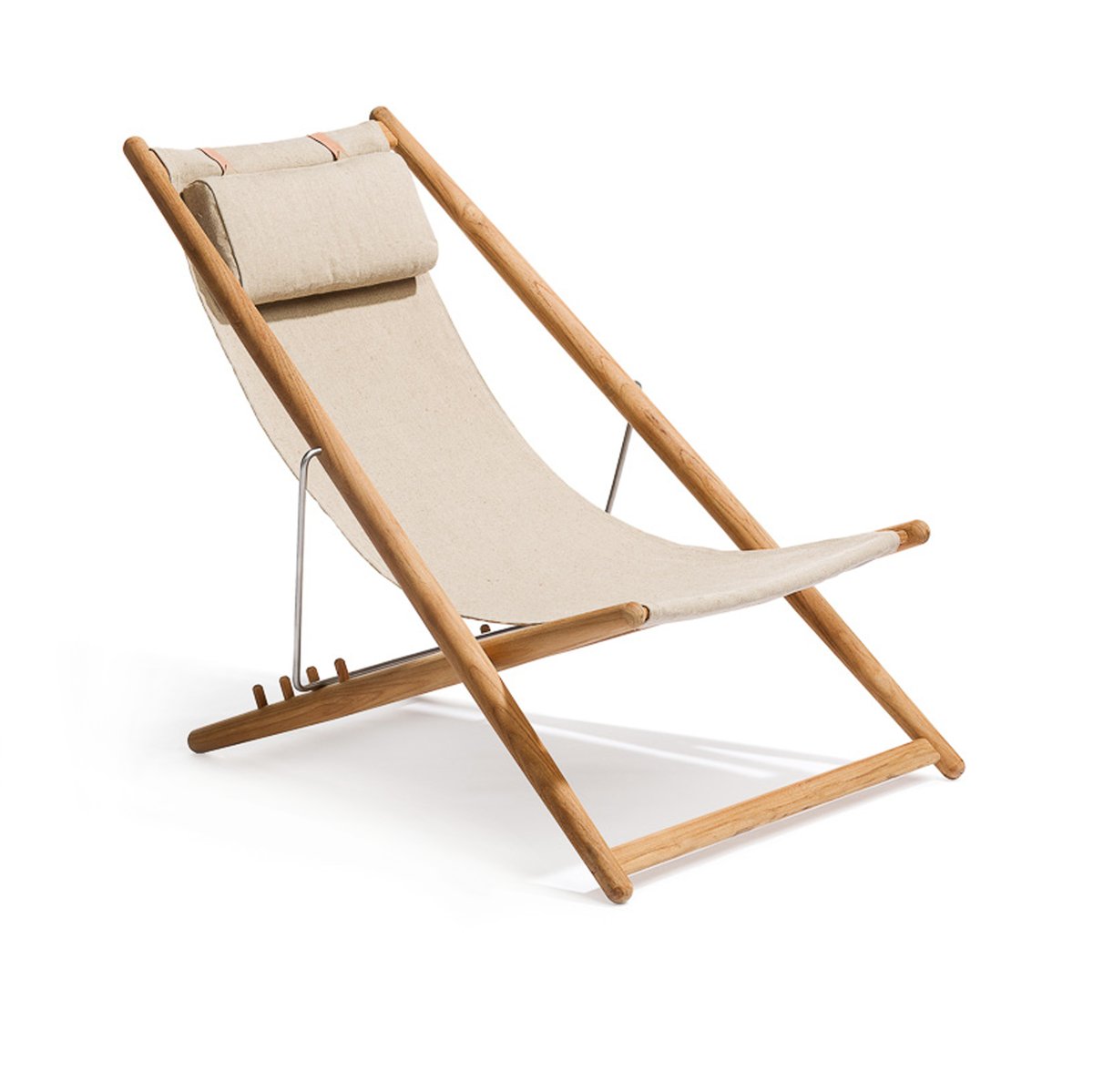 Skargaarden H55 lepotuoli tiikki Beige | Skandinaavinen Sisustus | Beige