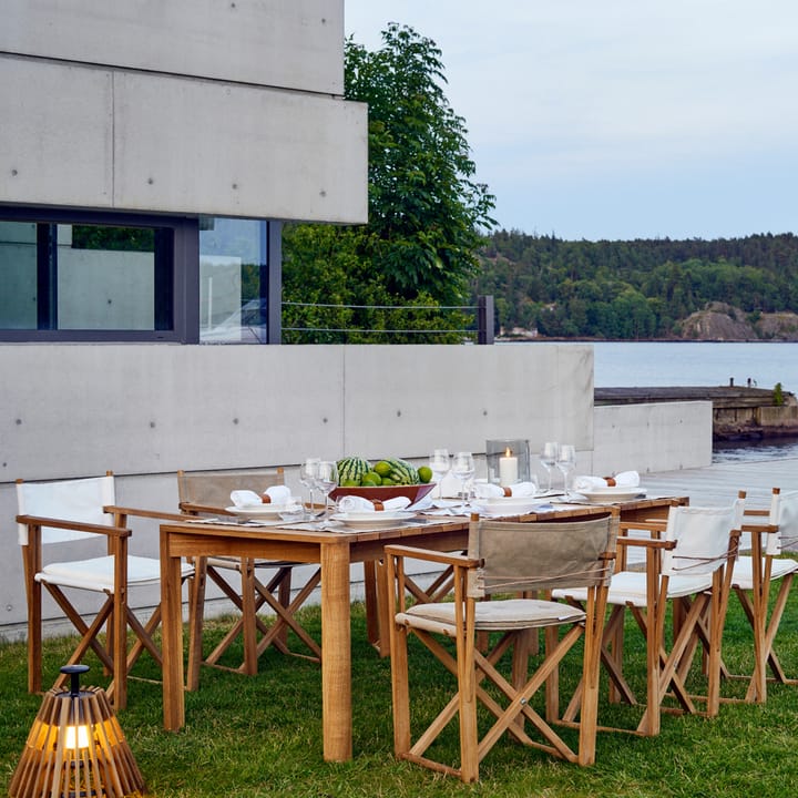 Korsö pöytä 200x90 cm, Tiikki Skargaarden