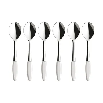 Skaugum teelusikka 6-pakkaus Pure White - Skaugum of Norway