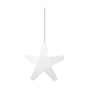 Adventti Tähti Adventtitähti - Valkoharmaa johto, 60 cm - SMD Design
