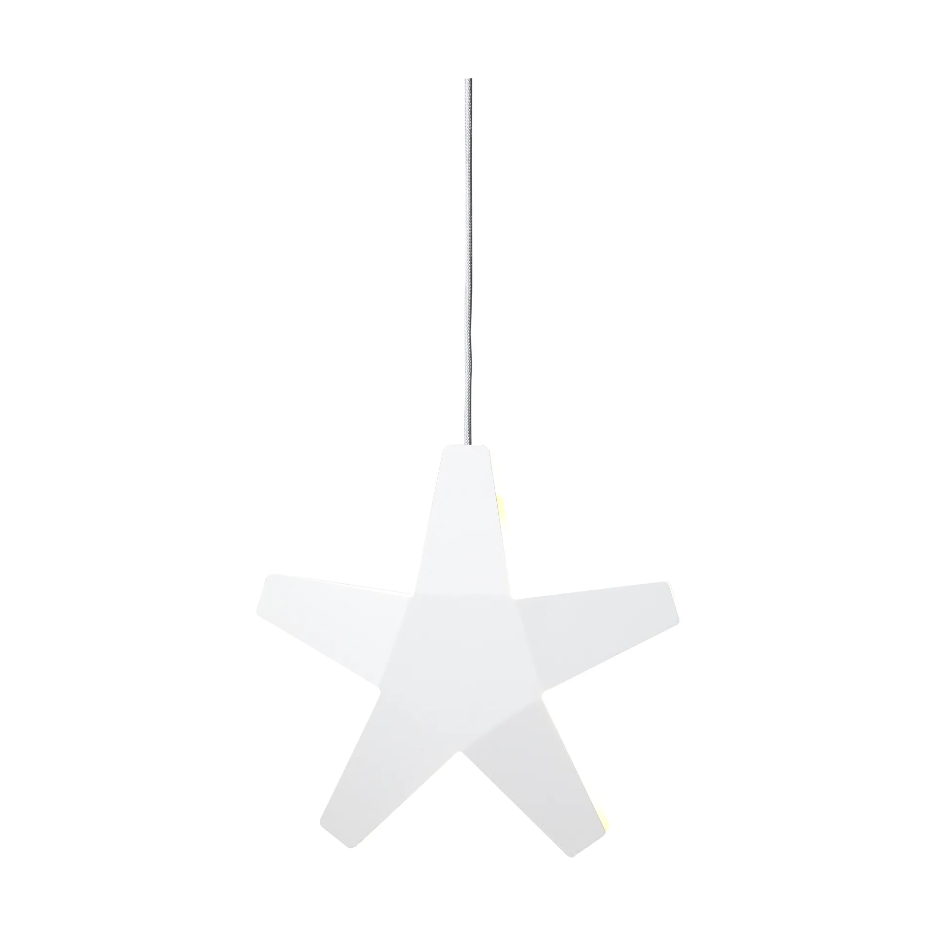 Adventti Tähti Adventtitähti, Valkoinen harmaa johto, 40 cm SMD Design