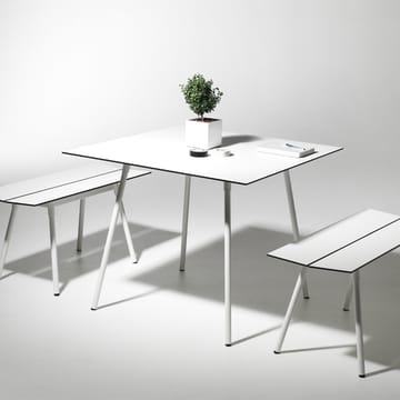 Ella ruokapöytä suorakulmainen - Tummanharmaa, 220 x 90 cm - SMD Design