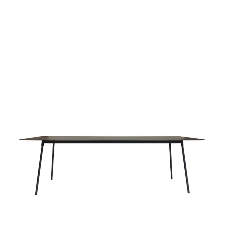 Ella ruokapöytä suorakulmainen - Tummanharmaa, 220 x 90 cm - SMD Design