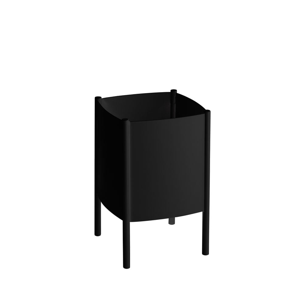 SMD Design Konvex Pot ruukku musta pieni Ø23 cm