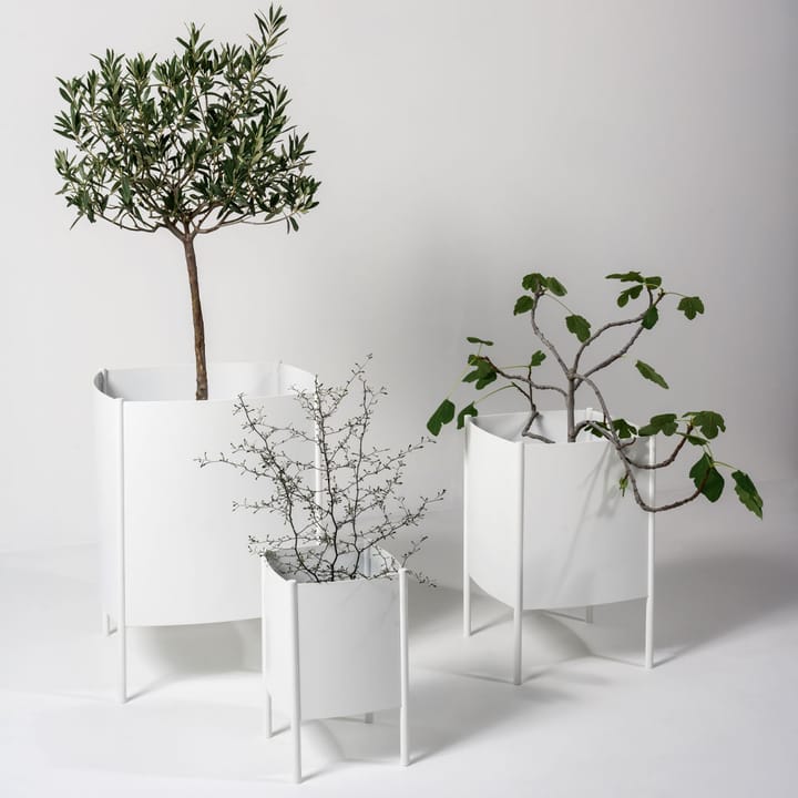 Konvex Pot ruukku, Valkoinen, keskikokoinen Ø34 cm SMD Design