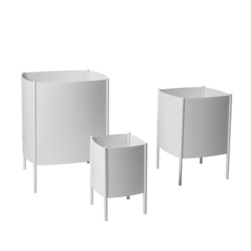 Konvex Pot ruukku - Valkoinen, pieni Ø23 cm - SMD Design