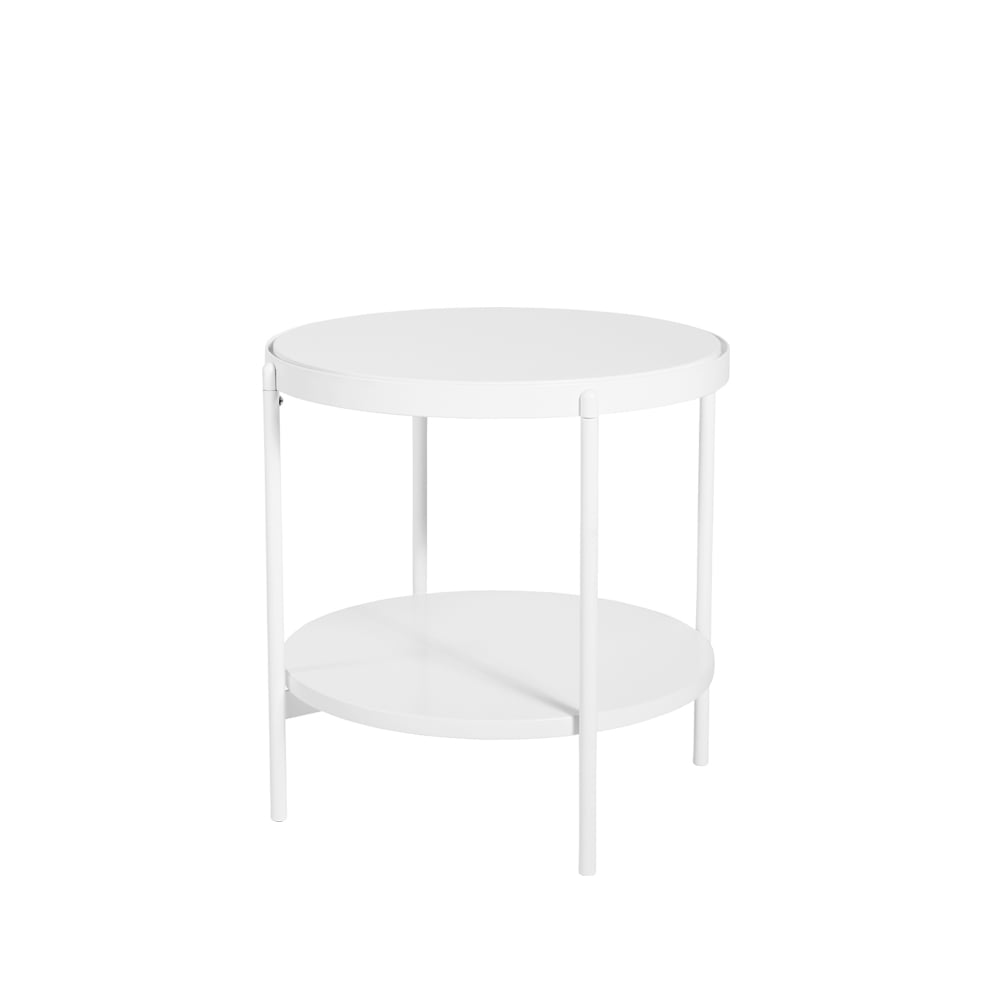 SMD Design Lene sivupöytä Valkoinen, matala, MDF | Skandinaavinen Sisustus | Sivupöydät & Apupöydät | Valkoinen
