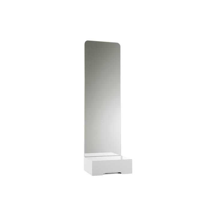 Prisma peili - Valkoinen, 117 x 35 cm - SMD Design