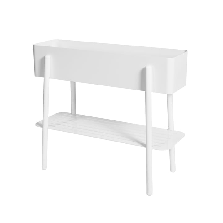 Prunella kukkapöytä - Valkoinen/alumiini - SMD Design