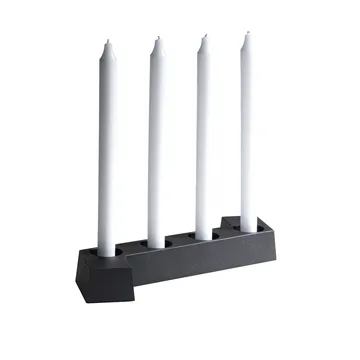 SMD adventtikynttelikkö - Harmaa, 4 valoa - SMD Design