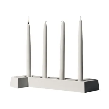 SMD adventtikynttelikkö - Valkoinen, 4 kpl kynttilää - SMD Design
