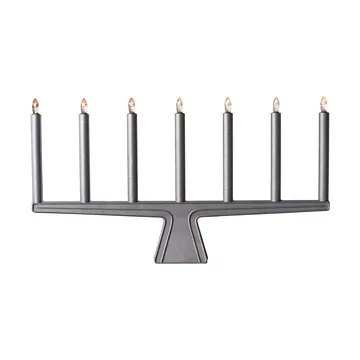 Stella 7 adventtikynttelikkö 60 cm - Raaka alumiini - SMD Design