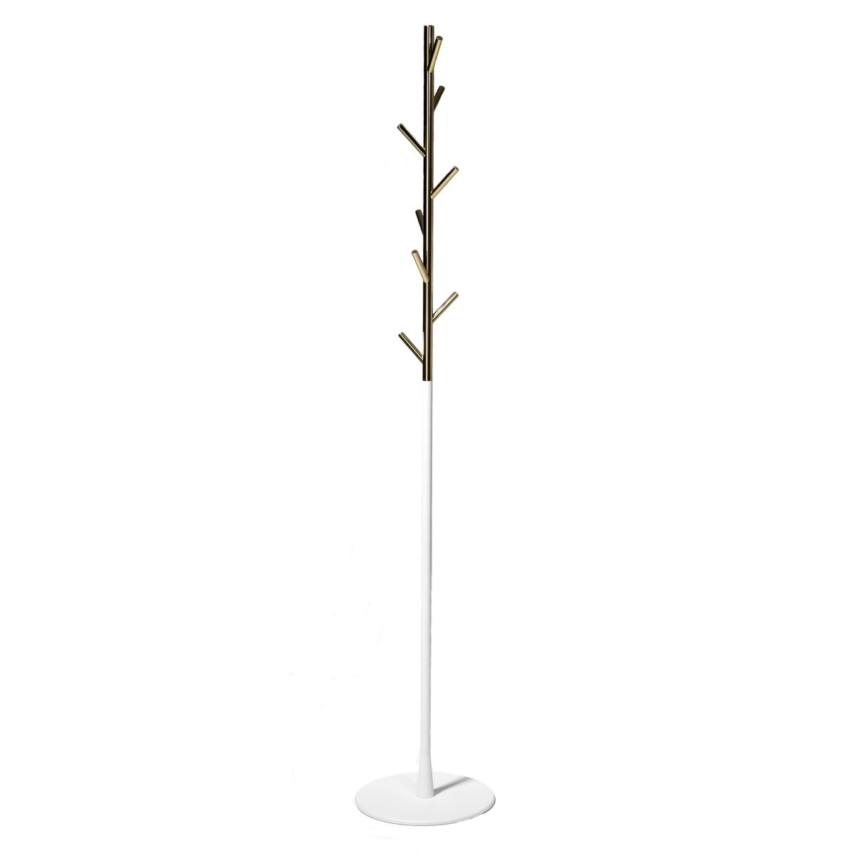SMD Design Sticks pystynaulakko Messinki-valkoinen | Skandinaavinen Sisustus | Vaatelineet & henkarit | Valkoinen