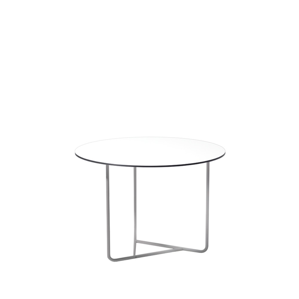 SMD Design Tellus sohvapöytä Valkoinen kromirunko k44 s64