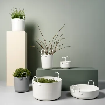 Tivoli 25 ruukku - Tummanharmaa, Ø25x30 cm - SMD Design