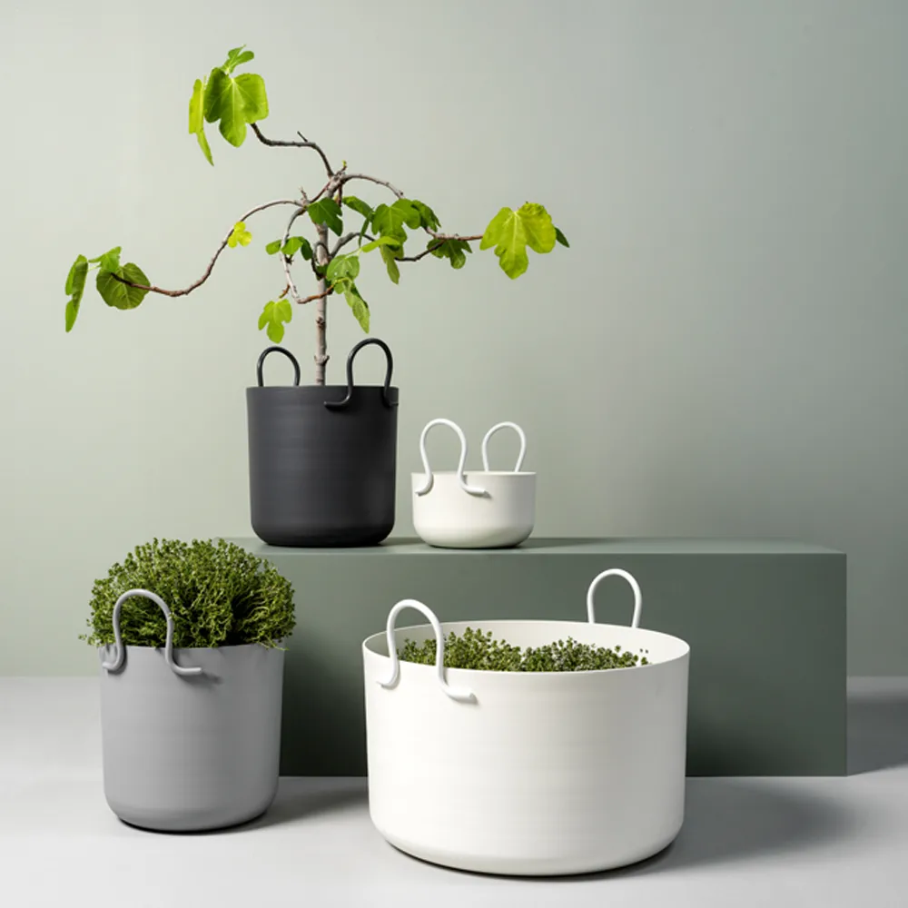 Tivoli 25 ruukku, Tummanharmaa, Ø25x30 cm SMD Design