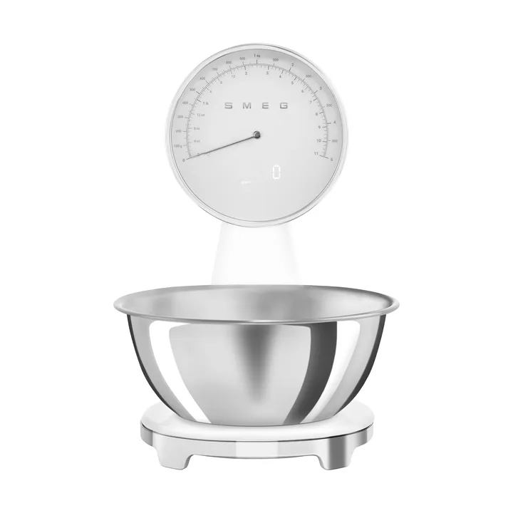 Smeg 50's Style analoginen keittiövaaka - Valkoinen - Smeg