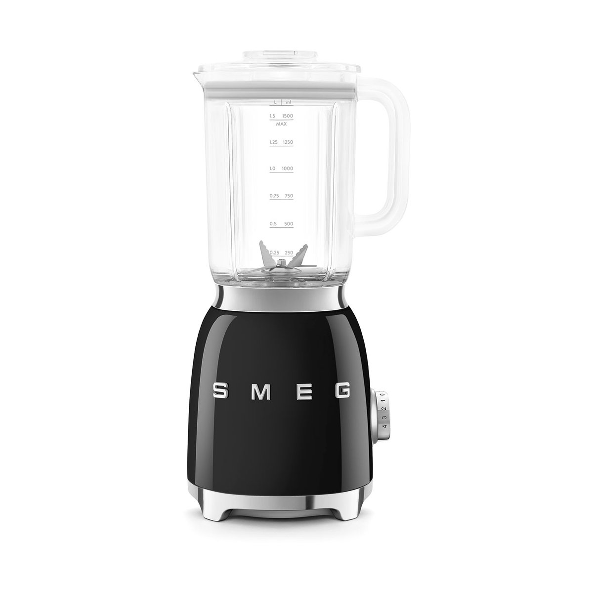 Smeg 50's Style blender 800 wattia Musta | Skandinaavinen Sisustus | Musta