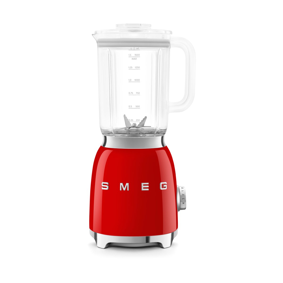Smeg 50's Style blender 800 wattia Punainen | Skandinaavinen Sisustus | Punainen