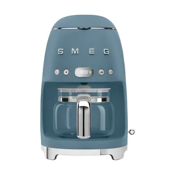 Smeg 50's Style kahvinkeitin 10 kuppia - Matt storm blue - Smeg