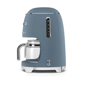 Smeg 50's Style kahvinkeitin 10 kuppia - Matt storm blue - Smeg