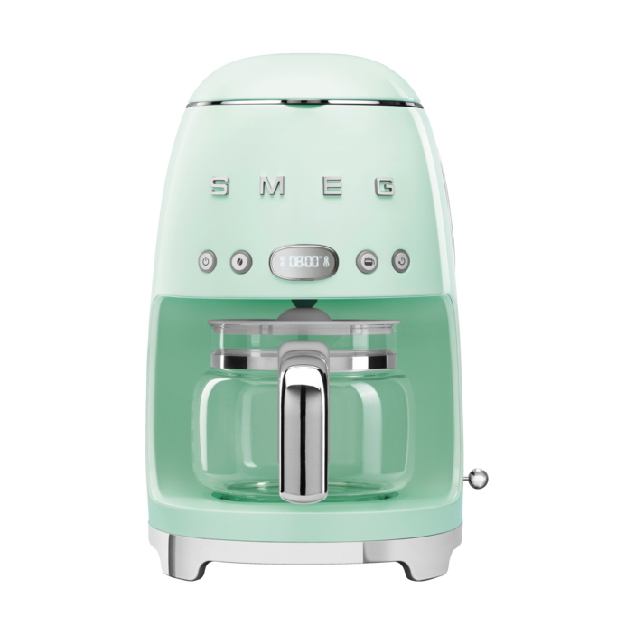 Smeg 50's Style kahvinkeitin 10 kuppia Pastellivihreä