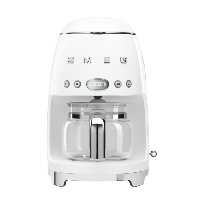 Smeg 50's Style kahvinkeitin 10 kuppia Valkoinen | Skandinaavinen Sisustus | Valkoinen