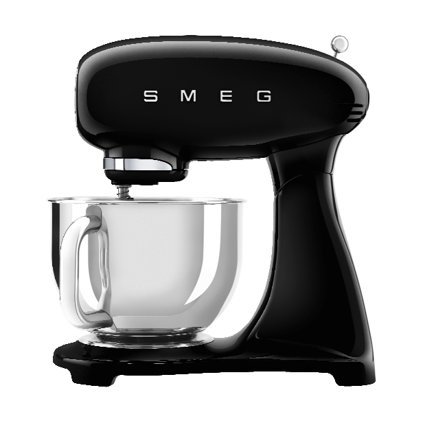 Smeg 50's Style keittiökone 4,8 L Musta | Skandinaavinen Sisustus | Musta