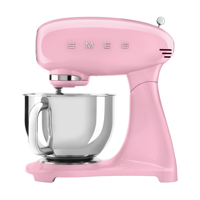 Smeg 50's Style keittiökone 4,8 L Rosa | Skandinaavinen Sisustus | Vaaleanpunainen