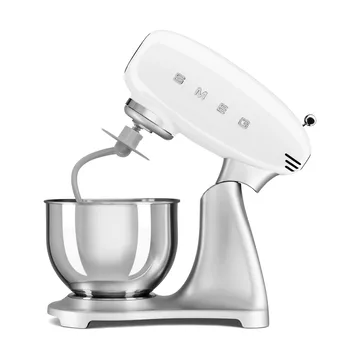 Smeg 50's Style keittiökone 4,8 L - Valkoinen hopea 800 W - Smeg