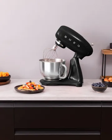 Smeg 50’s style keittiökone - Musta, 1000 W, 4,8 l - Smeg
